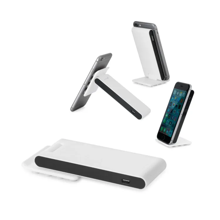 GAGARIN. Bateria portátil em ABS com ventosas na base 4 000 mAh