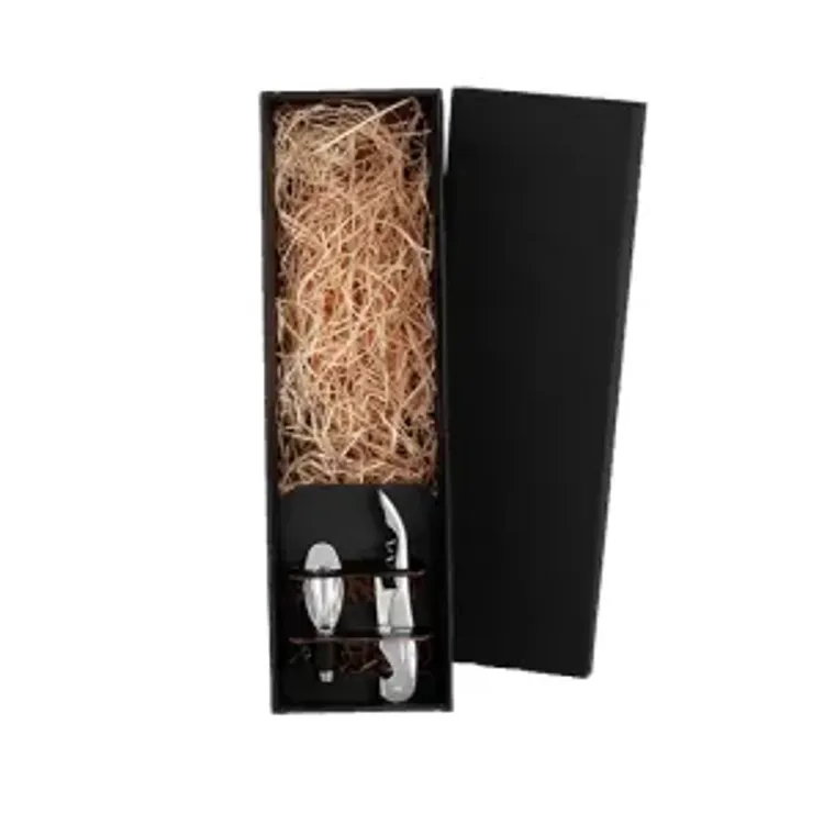 ABRIDOR SACA-ROLHAS E DIRECIONADOR COM CAIXA PARA GARRAFA - NÃO ACOMPANHA GARRAFA