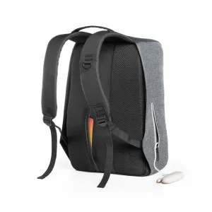 AVEIRO. Mochila para notebook 156 com sistema antirroubo em 900D de alta densidade e tarpaulin