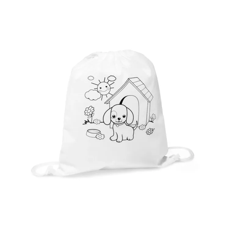 Sacola tipo mochila para colorir BALOO