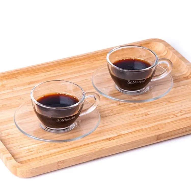 BANDEJA EM BAMBU PARA SERVIR - 32X22CM