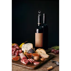 BARREL. Conjunto para vinho em zinco