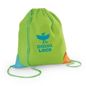 BISSAYA. Sacola tipo mochila em non-woven (80 g/m²)