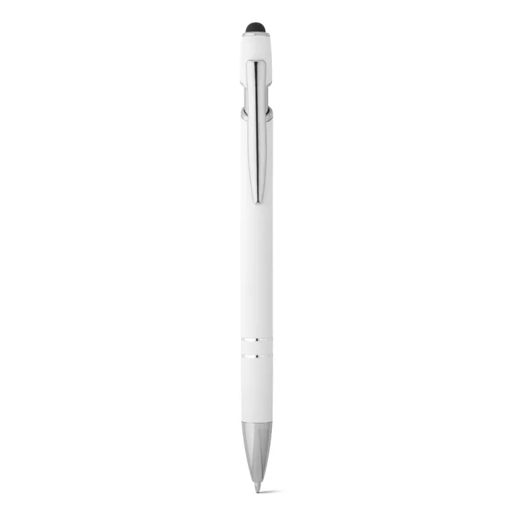 BLANC. Esferográfica em alumínio com ponteira touch