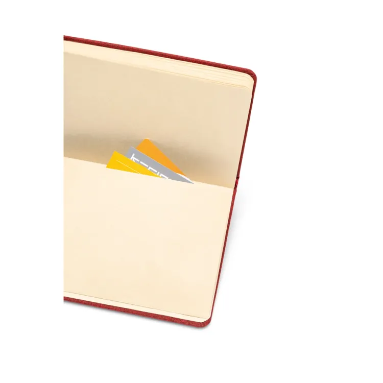 BOYD II. Caderno A5 com capa dura em rPET