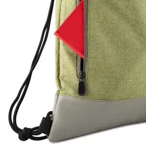 Sacola/Mochila Poliéster 210D e PU (43x35cm)