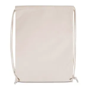Sacola/Mochila em algodão 145g/m² (41x33x10cm)