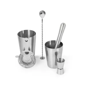 BRAMBLE. Set de coquetel com 6 peças em aço inox