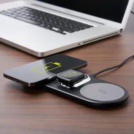 Imagem do produto Base Dual Indução para Celulares e Iwatch