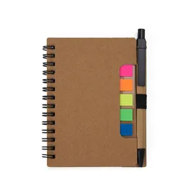 Imagem do produto Bloco de Anotações Ecológico com Autoadesivos e Caneta