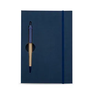 Bloco de Anotações Ecológico com Caneta