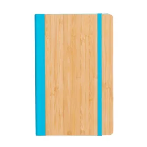 Caderno Capa em Bambu e PU