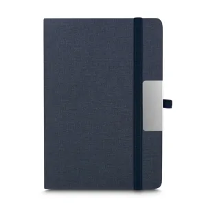 Kit Escritório Capa em RPET e Caneta Metalica