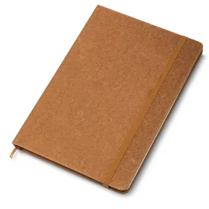 Kit Escritório Capa em Couro Reciclado e Caneta Metalica