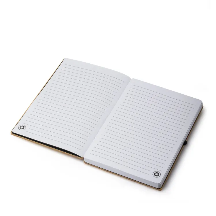 Caderno B6 Capa em Bambu