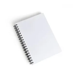 CADERNO PAUTADO COM WIRE-O - BRANCO - 23,5X18CM - 100 FLS