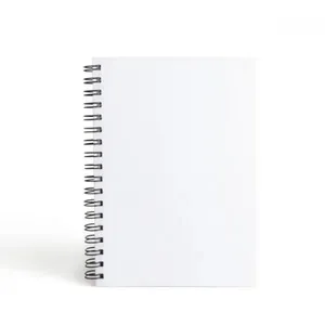 CADERNO PAUTADO COM WIRE-O - BRANCO - 23,5X18CM - 100 FLS