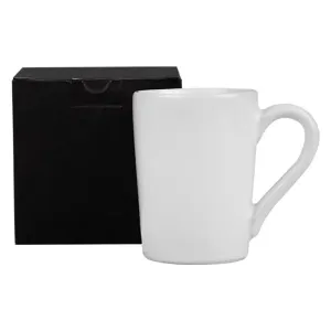 CANECA EM CERÂMICA BRANCA - 230 ML