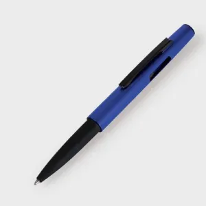 CANETA ESFEROGRÁFICA EM ABS COM TAMPA PONTA TOUCH AZUL