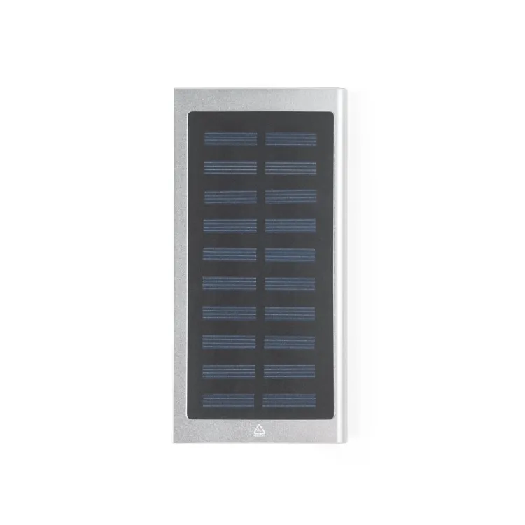 CLERK. Bateria portátil em 100% alumínio reciclado 8000 mAh