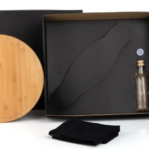 CONJ. PARA PIZZA C/ AVENTAL - 5 PEÇAS