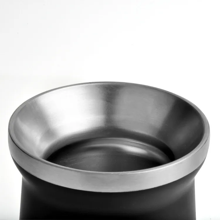CUIA TÉRMICA EM AÇO INOX COM BOMBA - PRETO - 300ML