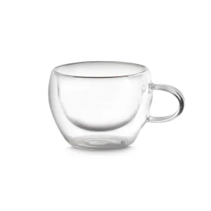 Conjunto de xícaras de vidro