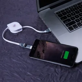 Miniatura de imagem do produto Cabo de Dados Retrátil 2 em 1