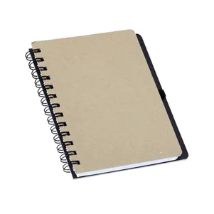 Caderneta em Kraft com Porta Caneta