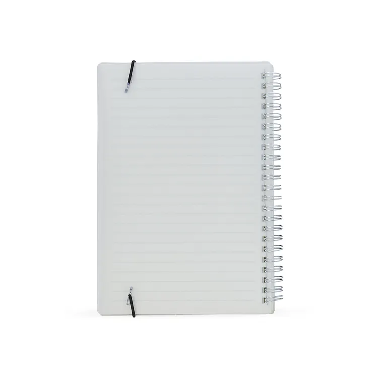 Caderno A5 Plástico