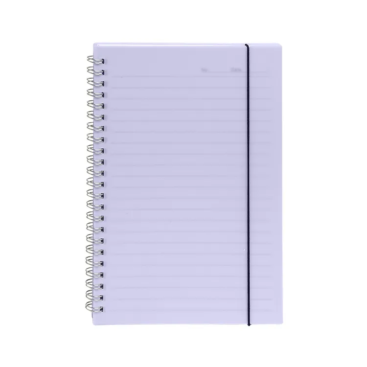 Caderno A5 Plástico