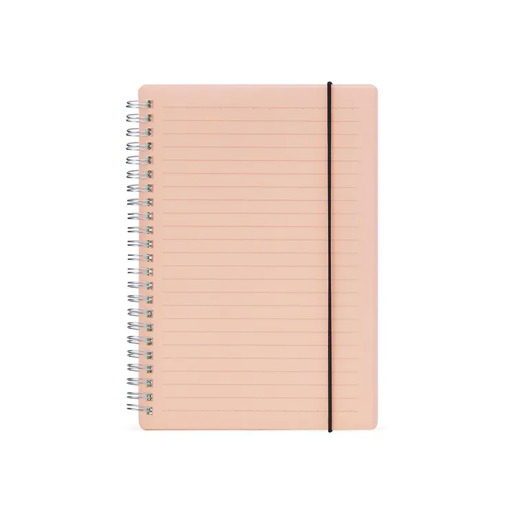 Caderno A5 Plástico