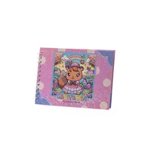 Caderno Para Colorir Capivara