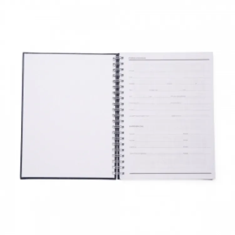 Caderno de Couro Sintético