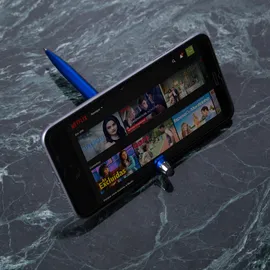 Miniatura de imagem do produto Caneta Plástica Touch com Suporte