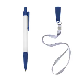 Imagem do produto Caneta Plástica com Cordão