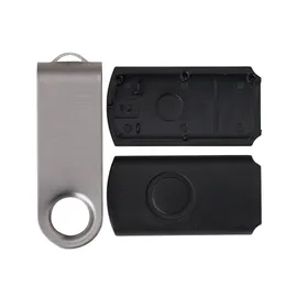 Imagem do produto Carcaça Pen Drive Giratório Escovado