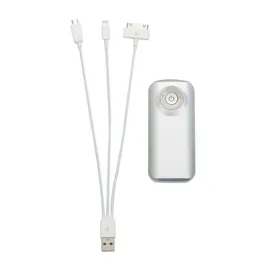 Miniatura de imagem do produto Power Bank Plástico com Indicador Led e Lanterna