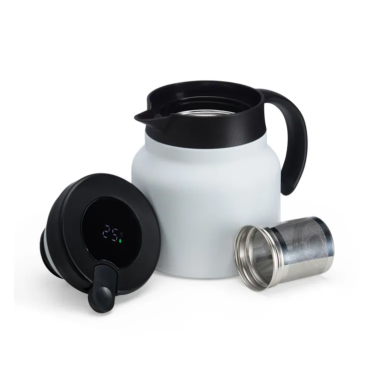 Chaleira Térmica Inox 750ml com Display LED