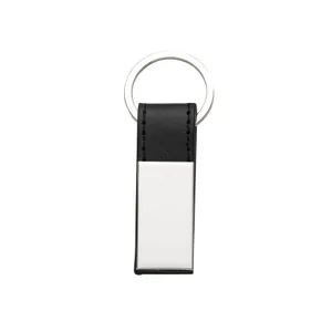 Chaveiro Metal com Couro