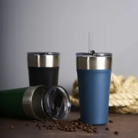 Miniatura de imagem do produto Copo Térmico com Canudo 500ml