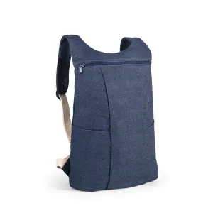 DENIM BPACK. Mochila casual em denim reciclado (300 g/m²)