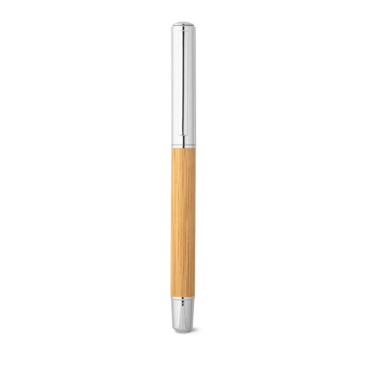 ELYSIA. Roller em aço inox 90% reciclado e bambu com tampa