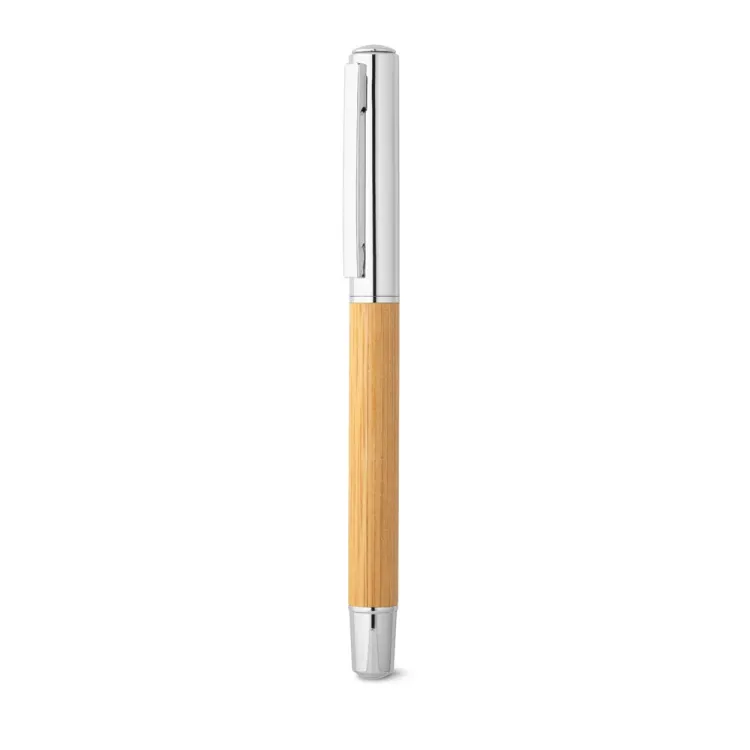 ELYSIA. Roller em aço inox 90% reciclado e bambu com tampa