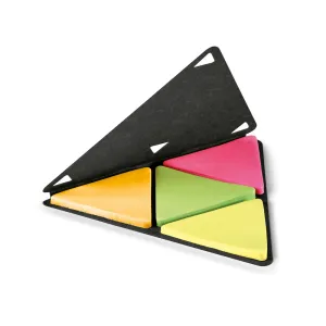 FAULKNER. Caderno adesivos triangulares