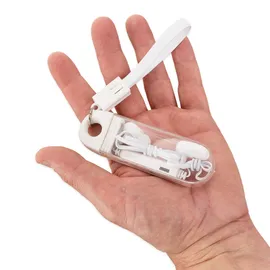 Miniatura de imagem do produto Fone de Ouvido Bluetooth com estojo e cabo para recarga