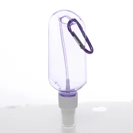 Miniatura de imagem do produto Frasco Plástico 100ml com Mosquetão