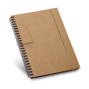 GARDEN. Caderno B6 com folhas pautadas reciclado