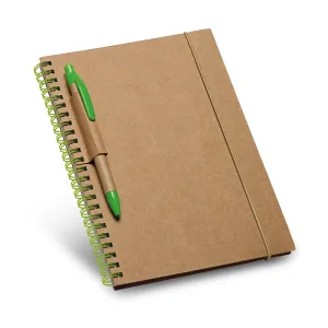 GARDEN. Caderno B6 com folhas pautadas reciclado