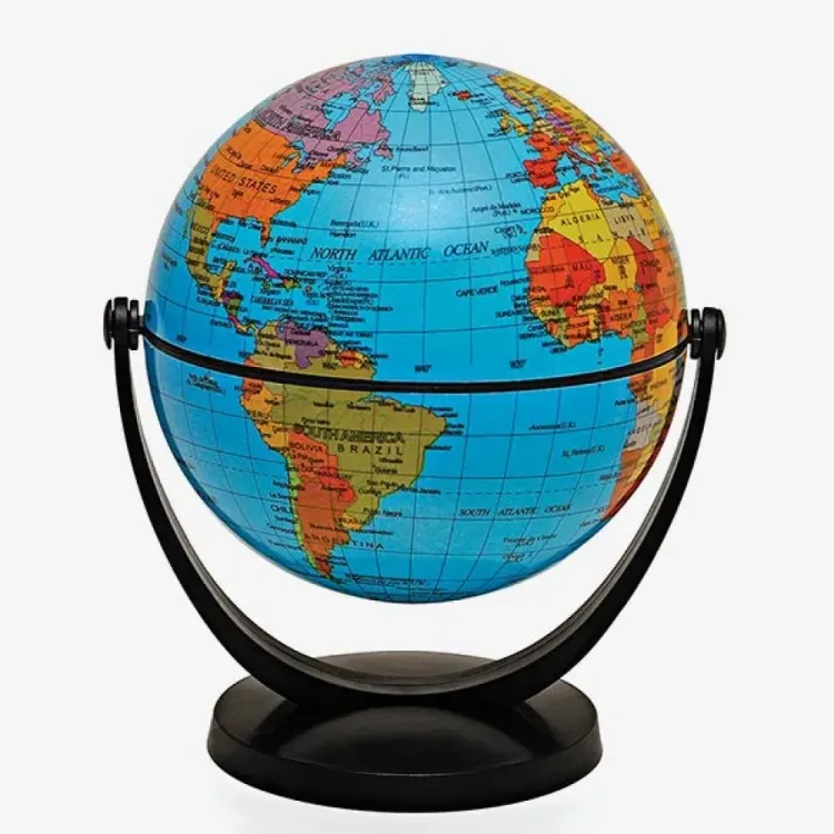 GLOBO TERRESTRE AZUL - Ø 10 CM